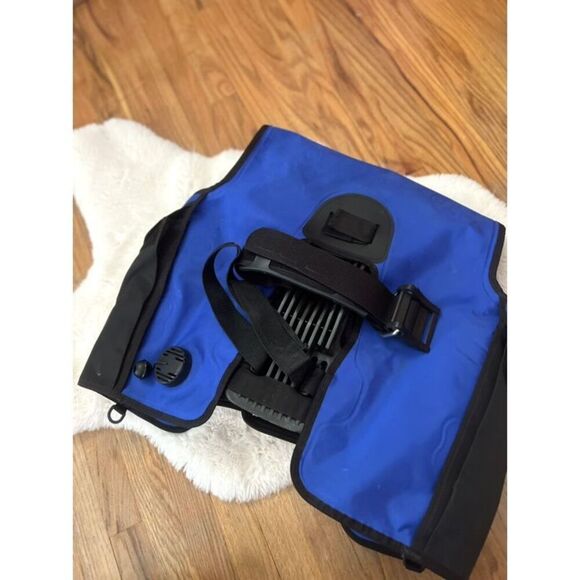 Cousteau Aqua Lung Scuba Diving Vest Blue & Black Size S - Picture 6 of 11